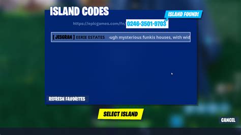 fortnite tutorial map code